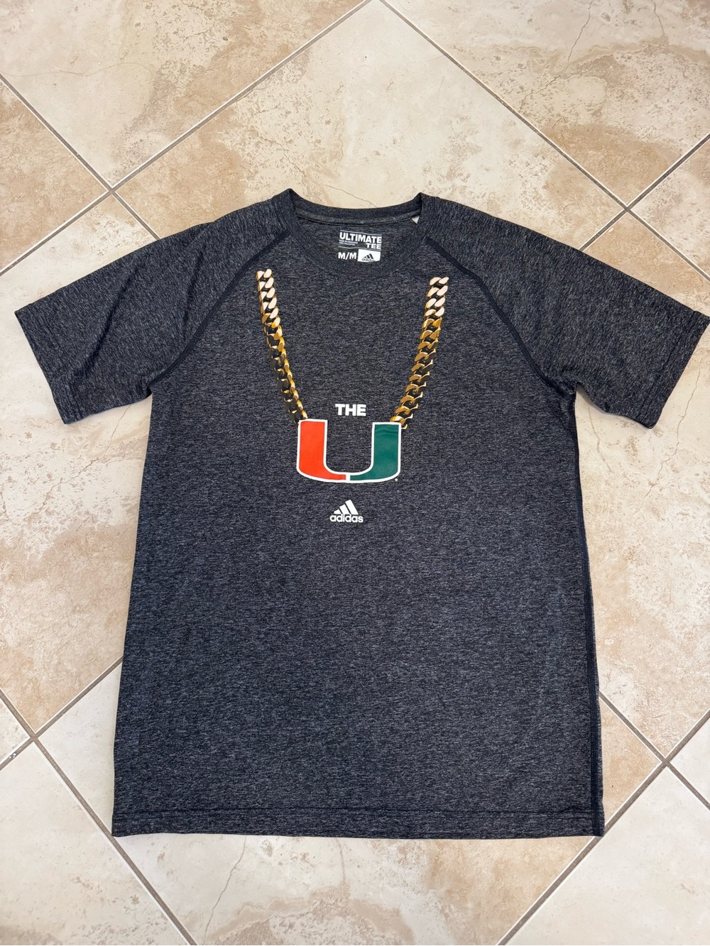 Adidas Miami ‘The U' Graphic Tee